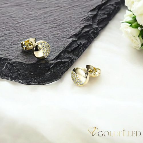 Goldfilled Cercei antialergici 7mm culoare 14K	