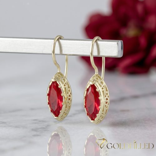 Goldfilled Cercei antialergici 38mm culoare 14K	