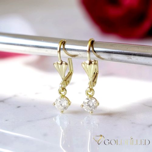 Goldfilled Cercei antialergici 22mm culoare 14K	