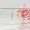 Goldfilled Cercei antialergici 22mm culoare 14K	