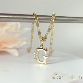   Colier  antialergenic „Goldfilled” placat cu aur, în mai multe dimensiuni 2mm grosime, culoare 14K