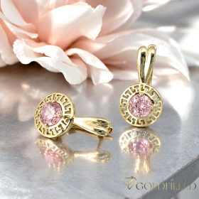 Goldfilled Antialergic Cercei 19mm 14K Culoare