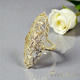    Inel antialergic „Goldfilled”, disponibile în diferite mărimi, culoare 14K