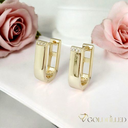 Goldfilled Antialergic Cercei 17mm 14K Culoare