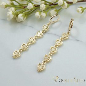 Cercei Goldfilled Antialergici 54mm 14K culoare