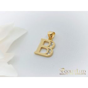 Pandantiv antialergic „Goldfilled” 23mm, culoare 18K