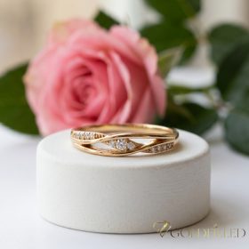    Inel antialergic „Goldfilled”, disponibile în diferite mărimi, culoare 18K