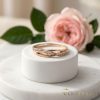  Inel antialergic „Goldfilled”, disponibile în diferite mărimi, culoare 18K