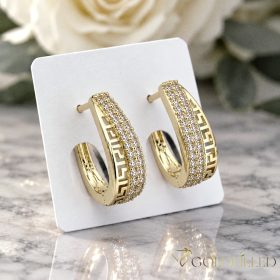 Goldfilled Antialergic Cercei  17mm 14K Culoare