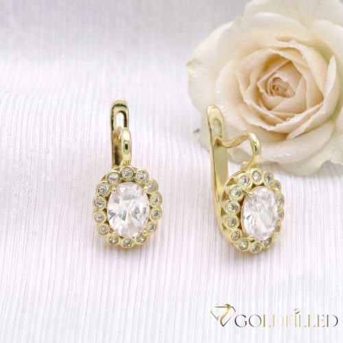 Goldfilled Antialergic Cercei 20mm 14K Culoare