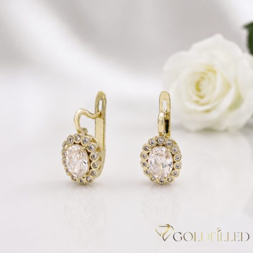 Goldfilled Antialergic Cercei 20mm 14K Culoare