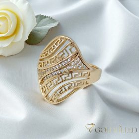    Inel antialergic „Goldfilled”, disponibile în diferite mărimi, culoare 18K