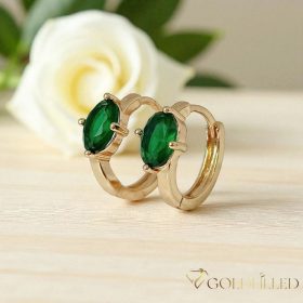 Goldfilled Antialergic Cercei 15mm 18K Culoare