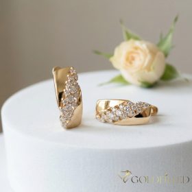 Goldfilled Antialergic Cercei 18mm 18K Culoare