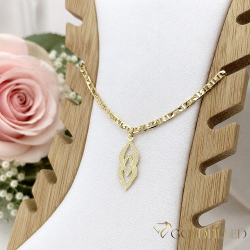 Brățară de gleznă Goldfilled 29cm/3mm Culoare 14K
