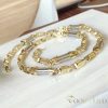 Colier Goldfilled Antiallergic Lux Barakka 60cm Lungime și 8-10mm Lățime (125g) Culoare 14K Multicolor