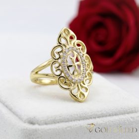    Inel antialergic „Goldfilled”, disponibile în diferite mărimi, culoare 14K