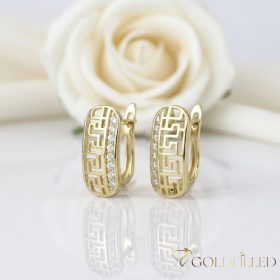 Goldfilled Antialergic Cercei 19mm 14K Culoare