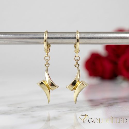 Cercei Goldfilled Antialergici 35mm 14K culoare