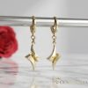 Cercei Goldfilled Antialergici 35mm 14K culoare