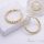 Goldfilled Cercei  30mm culoare 14K	