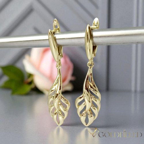 Goldfilled Cercei antialergici 42mm culoare 14K	