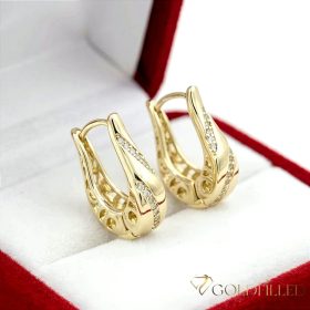 Goldfilled Antialergic Cercei 20mm 14K Culoare