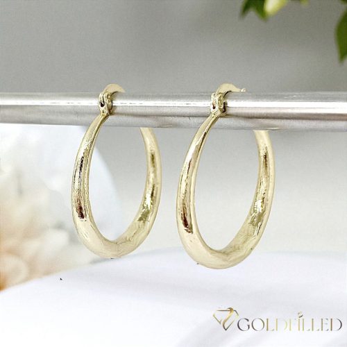 Goldfilled Cercei  30mm culoare 14K	