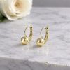 Goldfilled Antialergic Cercei 14mm 14K Culoare 