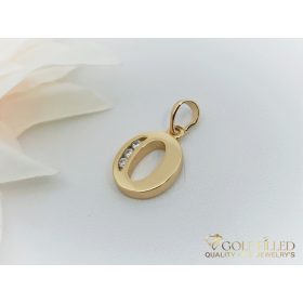Pandantiv antialergic „Goldfilled” 23mm, culoare 18K