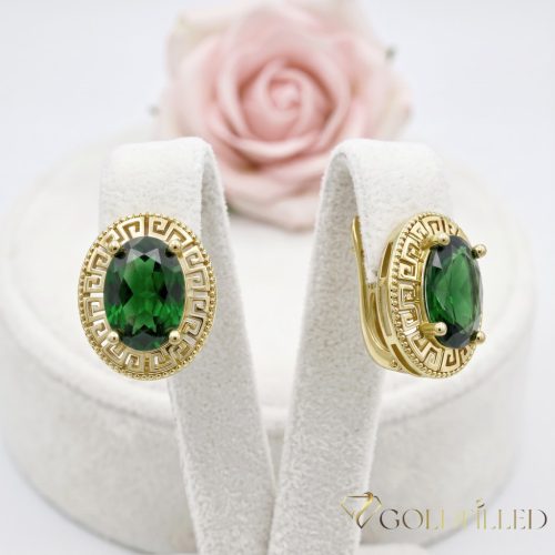 Goldfilled Antialergic Cercei 18mm 14K Culoare