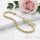 Brățară de gleznă Goldfilled Max. 27cm Culoare 14K