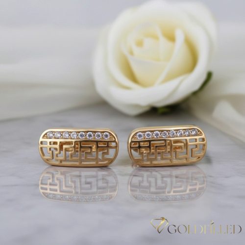 Goldfilled Antialergic Cercei 20mm 18K Culoare