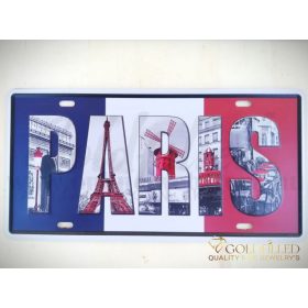 TABLĂ METALICĂ DECORATIVĂ 15X30 CM