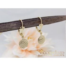 Goldfilled Cercei antialergici 30mm culoare 14K	