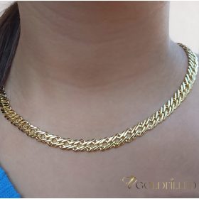   Colier Goldfilled Antiallergic Luxury 50cm Lungime și 7mm Lățime Culoare 14K
